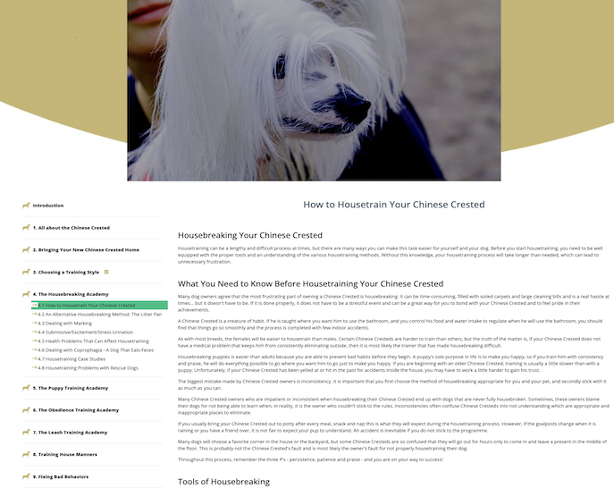 Chinese Crested Training Learn All About Training Chinese Cresteds
