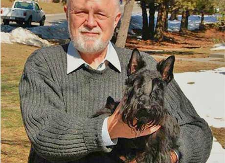 Dog with lovers
